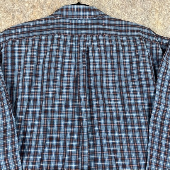 Polo Ralph Lauren Mens Linen Blend Plaid Button Down Classic Shirt Sz XXL - Picture 11 of 16